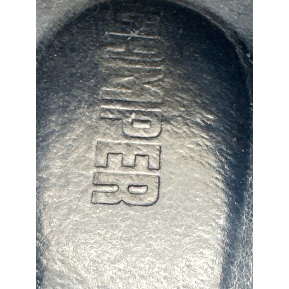 CAMPER Blue sole leather Shoe SZ 9 eu 39 Katie Heel Luxury old money Mallorca - Picture 7 of 10